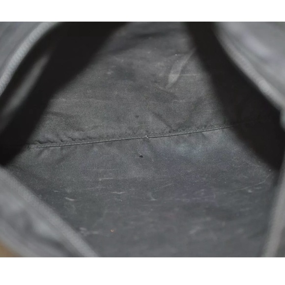 Authentic PRADA Nylon Tessuto Leather Shoulder Cross Body Bag Purse Black - Picture 12 of 12